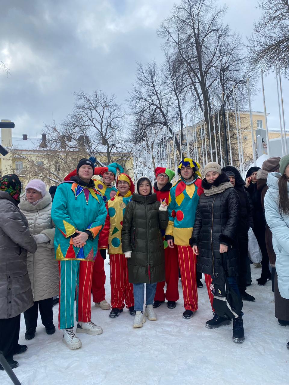 Студенты гр. 23ФПИ1 приняли участие в праздновании дня студента